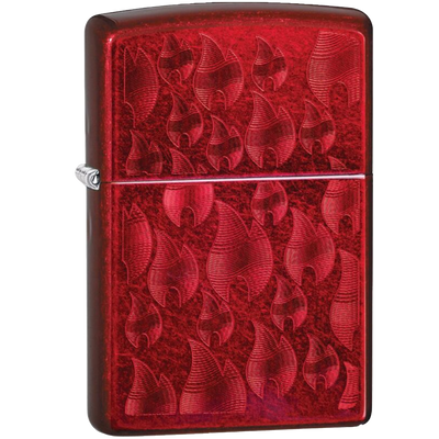 Zippo 60004598 Candy Apple Red Frontansicht World of Smoke