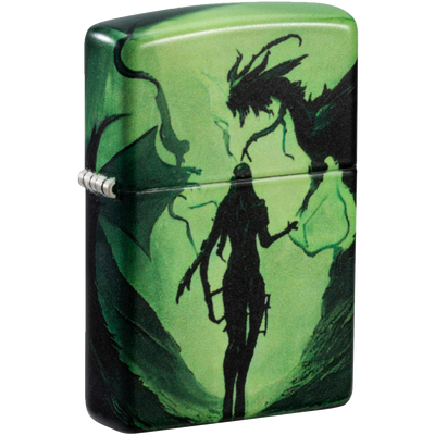 Zippo 60007168 49193 Dragon Frontansicht World of Smoke